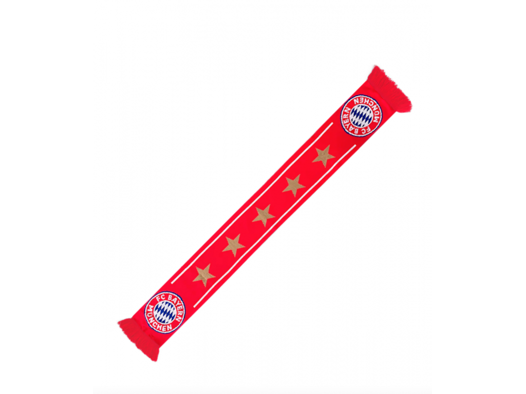 šál 5 hviezdičiek FC Bayern München