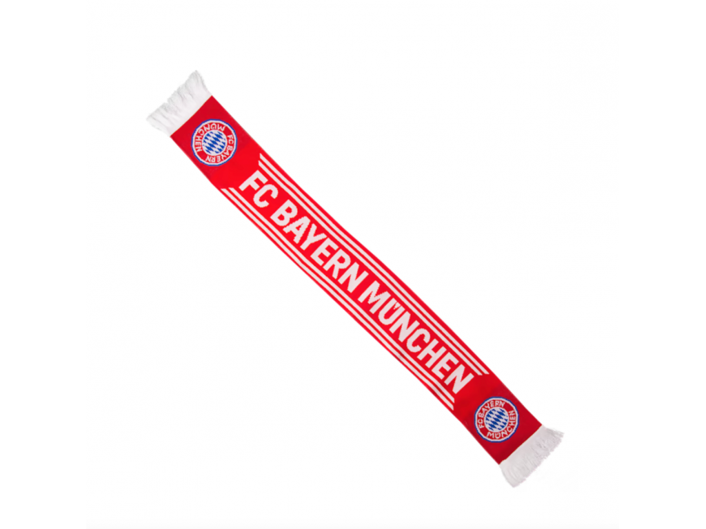Eșarfă HOME FC Bayern München, roșu