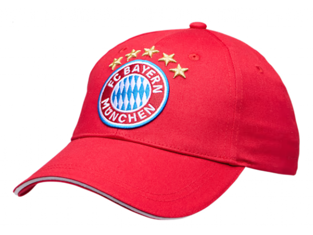 Șapcă cu logo FC Bayern München, roșu