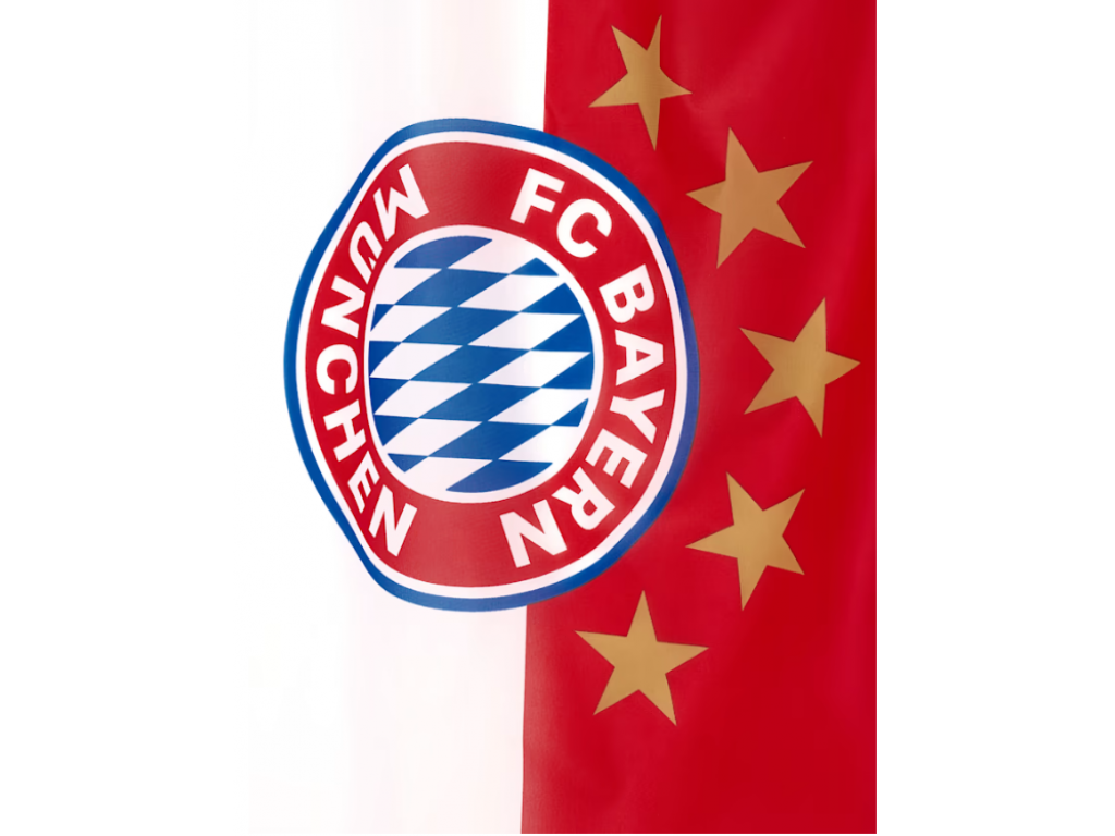 vlajka FC Bayern München Logo - 90 x 60 cm