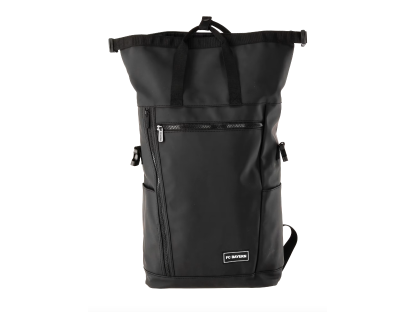 Rucsac Rolltop FC Bayern München, negru