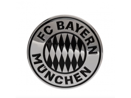 Chrome Logo nálepka FC Bayern München