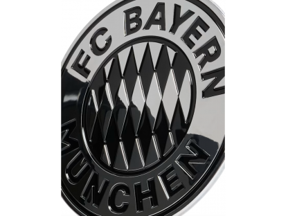 Chrome Logo nálepka FC Bayern München 2