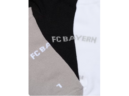 členkové detské ponožky - 3 páry FC Bayern München