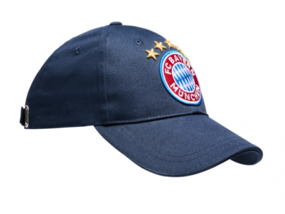 Șapcă pentru copii cu sigla 5 stele FC Bayern München, albastră