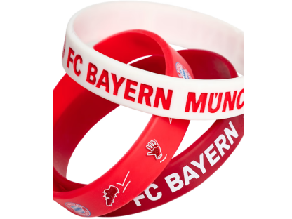 Brățară pentru copii 3x FC Bayern München
