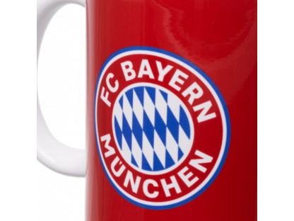 Hrnček FC Bayern München, 0,3 l, Gnabry, červený
