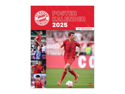 nástěnný kalendář 2025 FC Bayern München