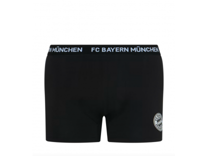 Set de 2 boxeri pentru bărbați FC Bayern München, negru 2
