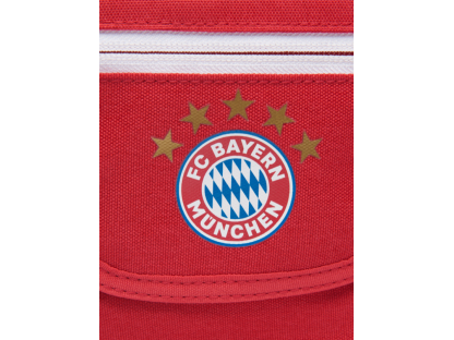 Portofel cu ?nur cu logo 5 stele FC Bayern München, ro?u