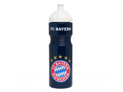 Sticla de plasticic cu logo FC Bayern München,albastru, 0,75l