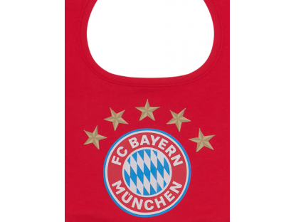 Podbradníky - 2ks FC Bayern München, červené