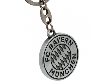 Přívěsek na klíče FC Bayern München Silver 2