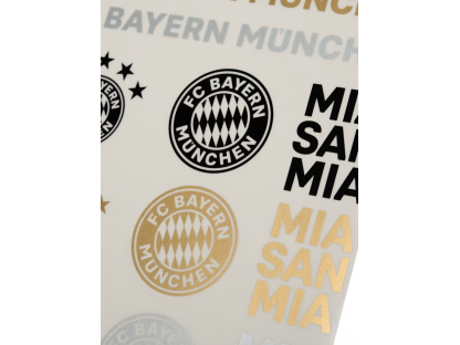 Set autocolante copii 2 fețe FC Bayern München