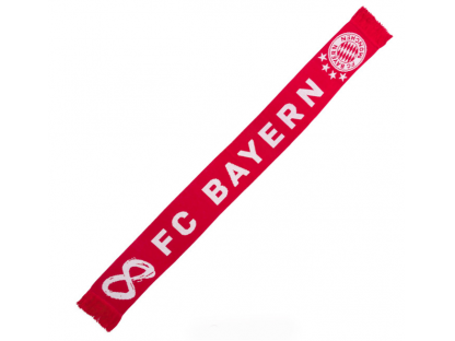 Šál Deutscher Meister 2020 FC Bayern München, červený