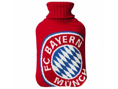 sticlă cu apă caldă FC Bayern München în pulover cu logo