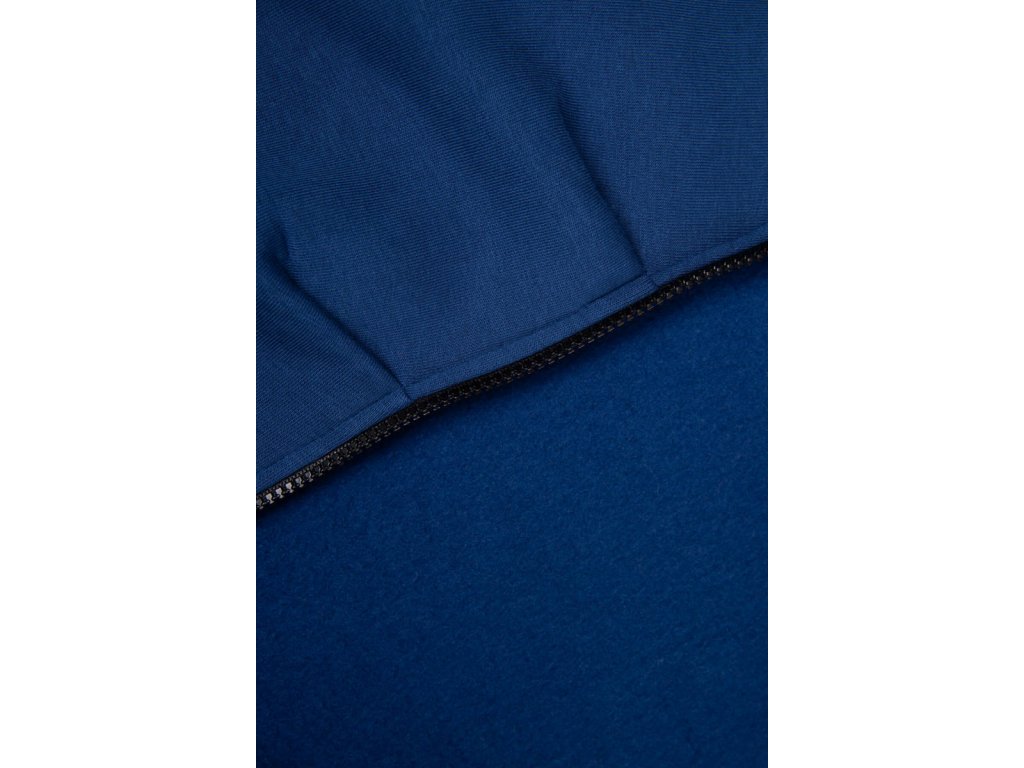 Asymetrická mikina křivák Penny džínově modrá