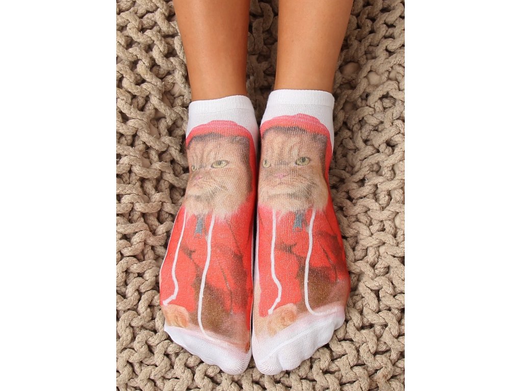 Barevné kotníkové ponožky Katey model 15