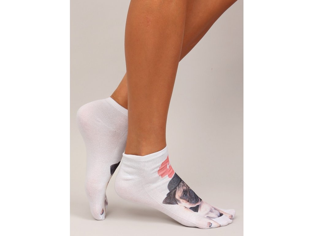 Barevné kotníkové ponožky Katey model 17
