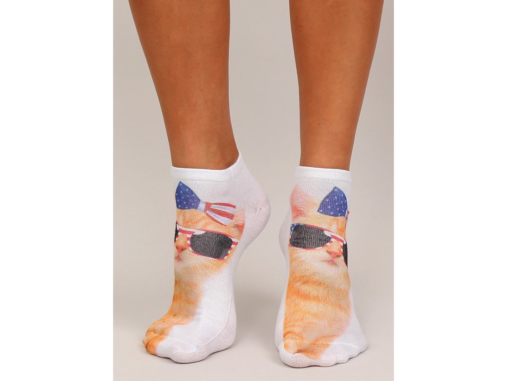 Barevné kotníkové ponožky Katey model 20