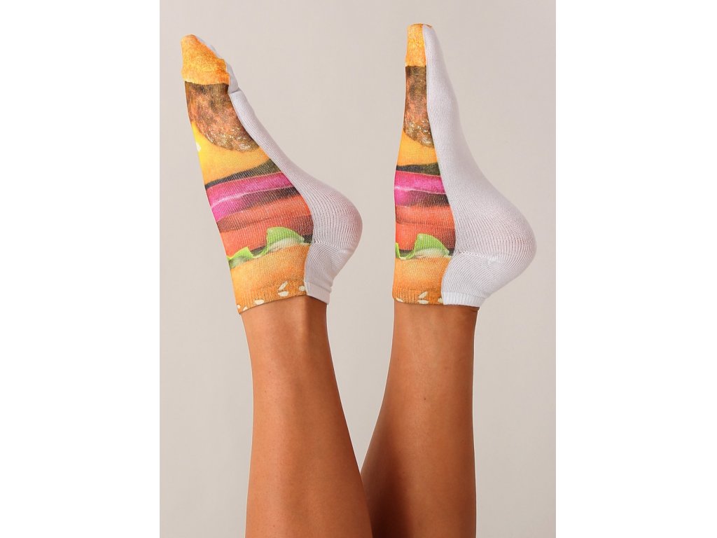 Barevné kotníkové ponožky Katey model 23