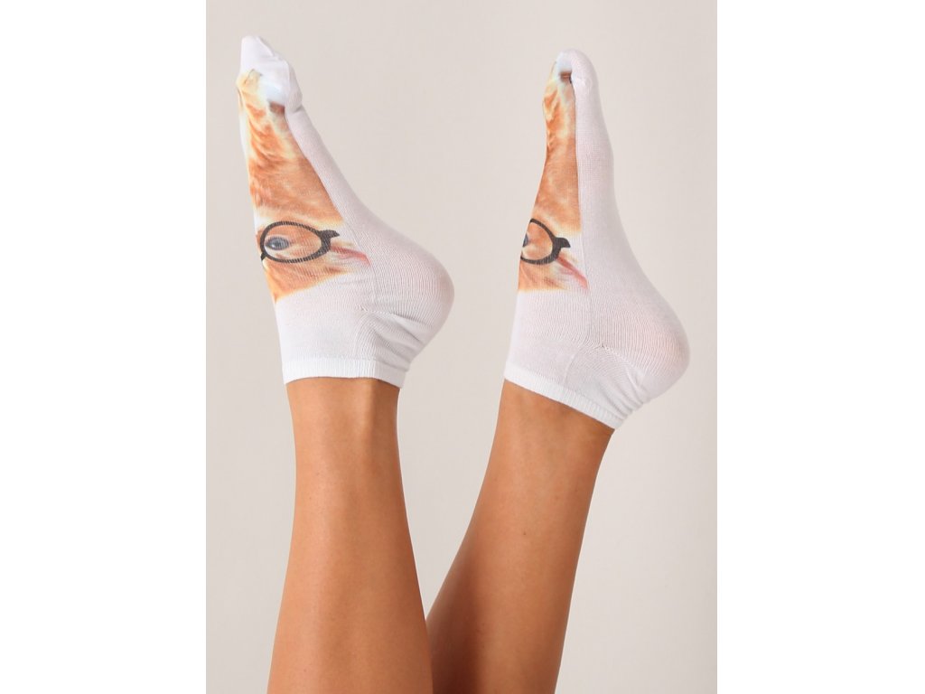 Barevné kotníkové ponožky Katey model 5