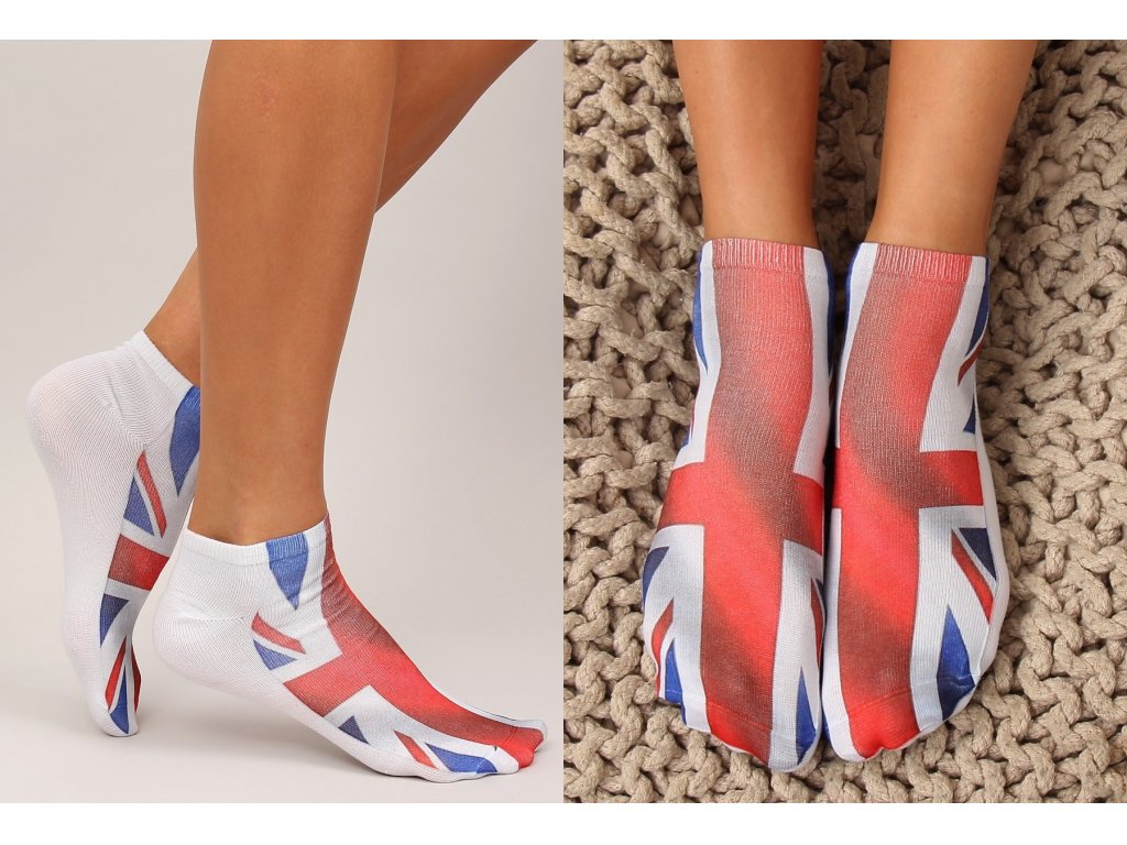 Barevné kotníkové ponožky Katey model 6