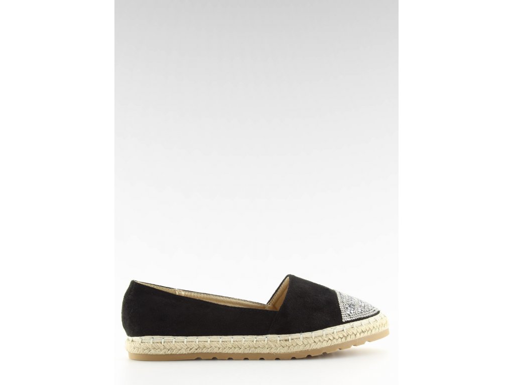 Dámské espadrilky s kamínky Maeva černé