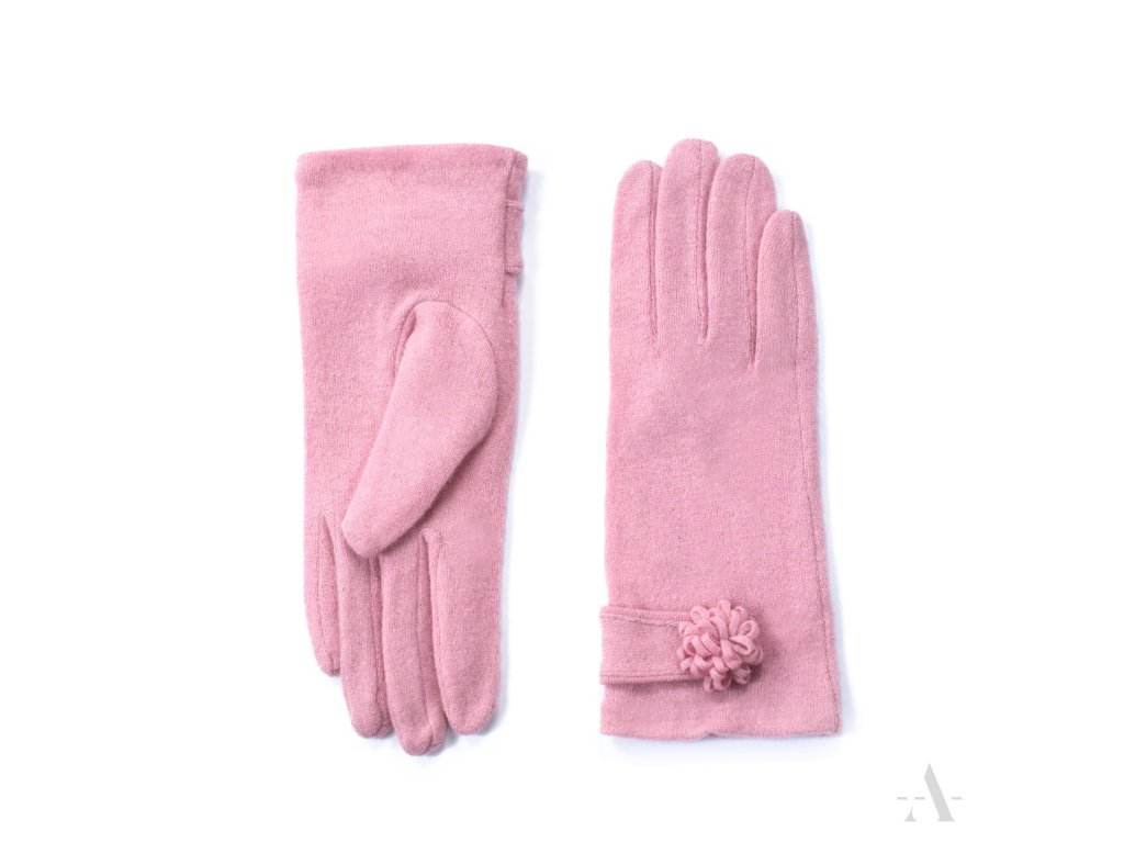 Dámské rukavice Ashlynn růžové