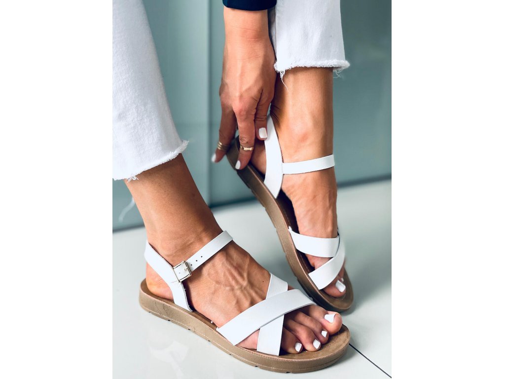Dámské sandály Marilynn bílé