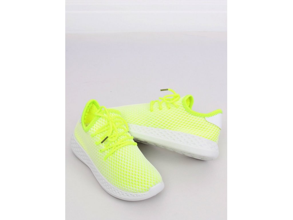 Dámské sportovní boty Deziree neonově žlutozelené