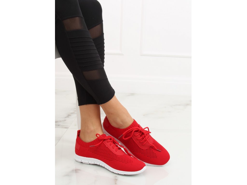 Dámské sportovní boty Shaniqua červené