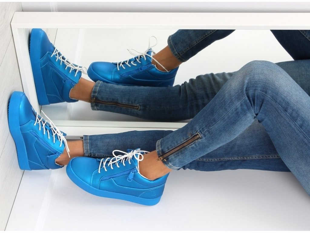 Dámské sportovní kotníkové boty Babette modré