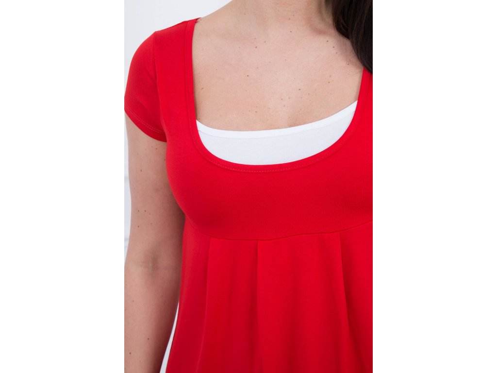 Dámské tričko Kristeen červené