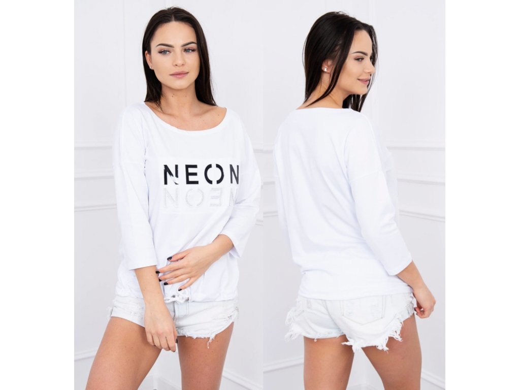 Dámské tričko NEON Denice bílé