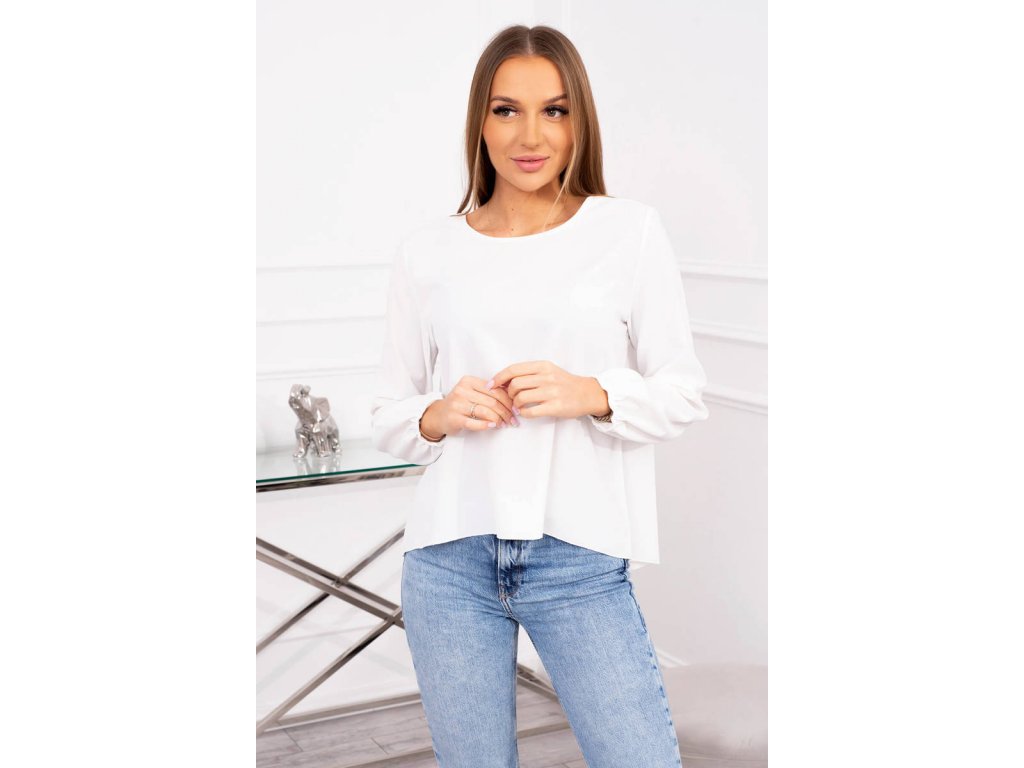 Elegantní halenka Abaigael ecru