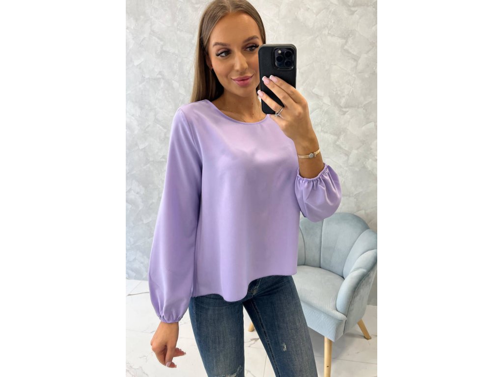 Elegantní halenka Abaigael fialová