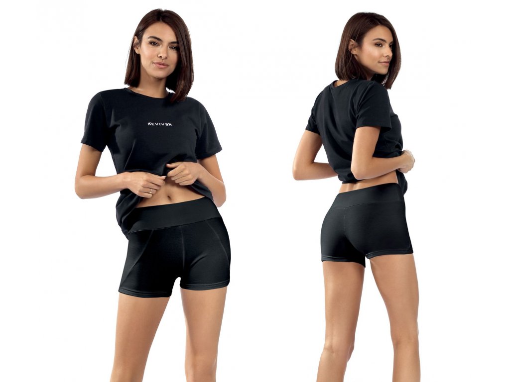 Fitness šortky Rowanne černé