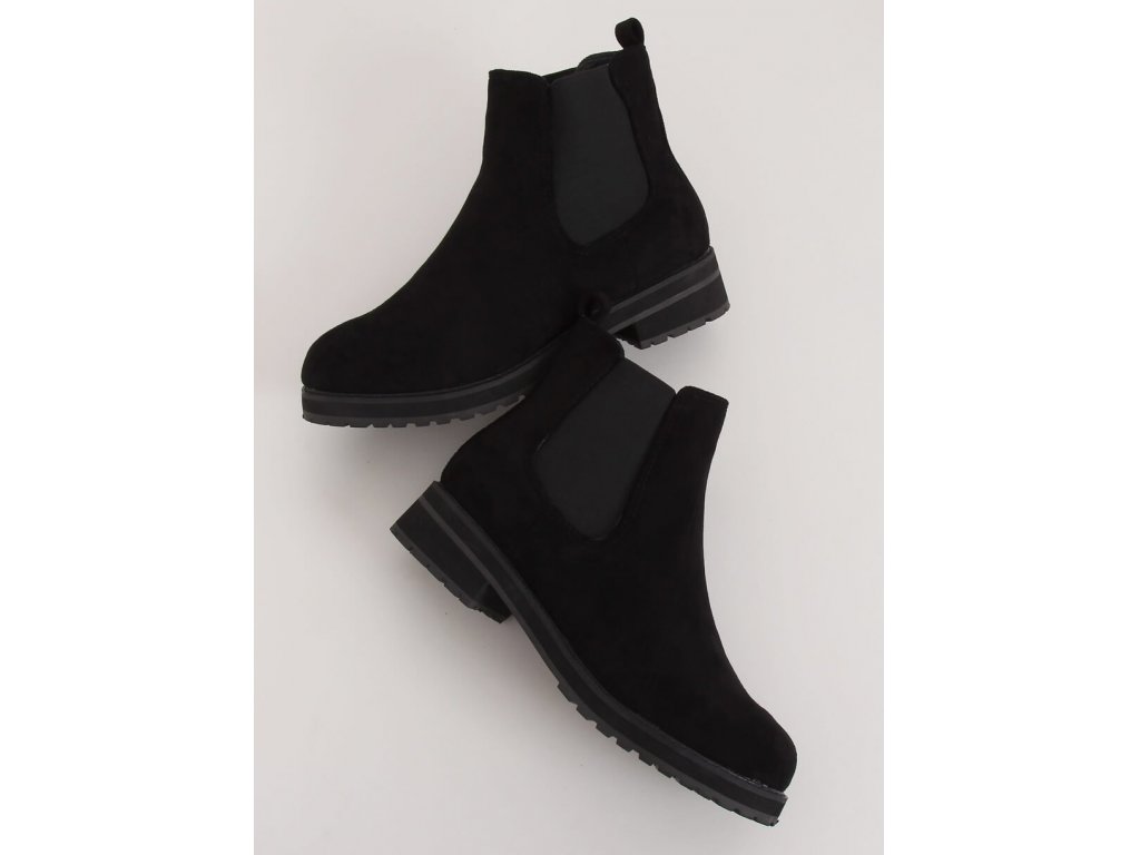 Kotníkové boty Claudette černé