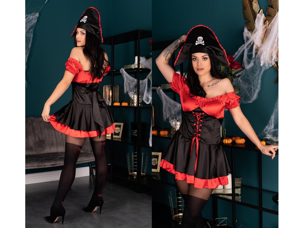 Pirátský sexy kostýmek Christie