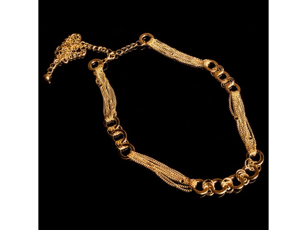 Řetězový pásek Annamaria zlatý