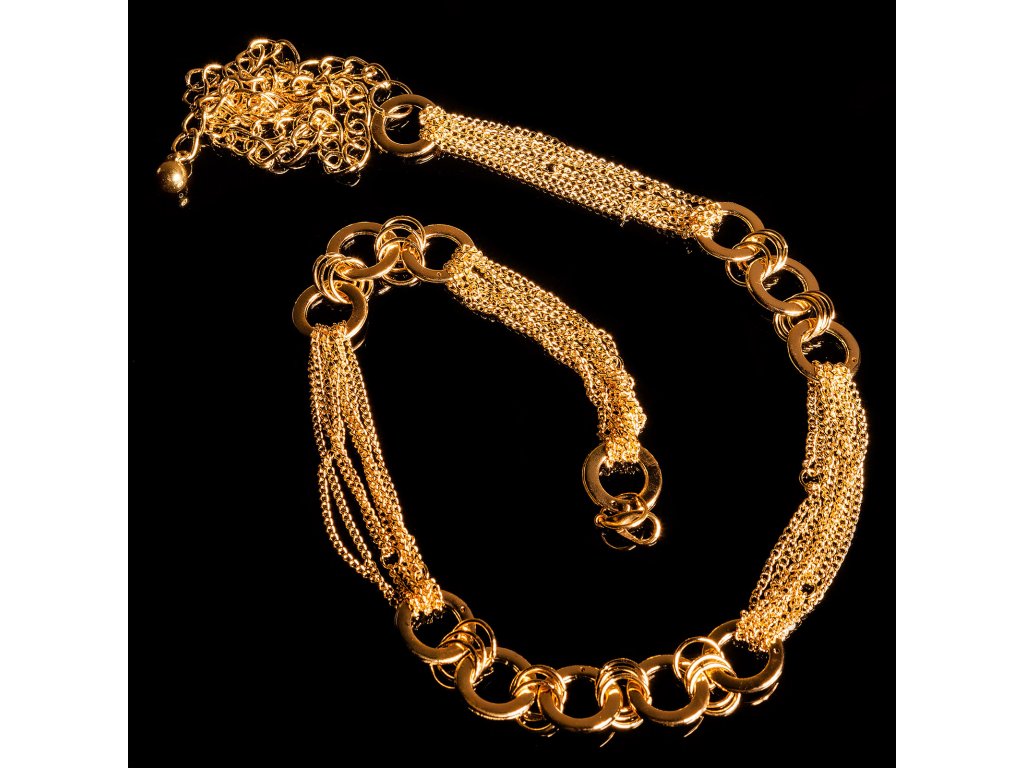 Řetězový pásek Annamaria zlatý