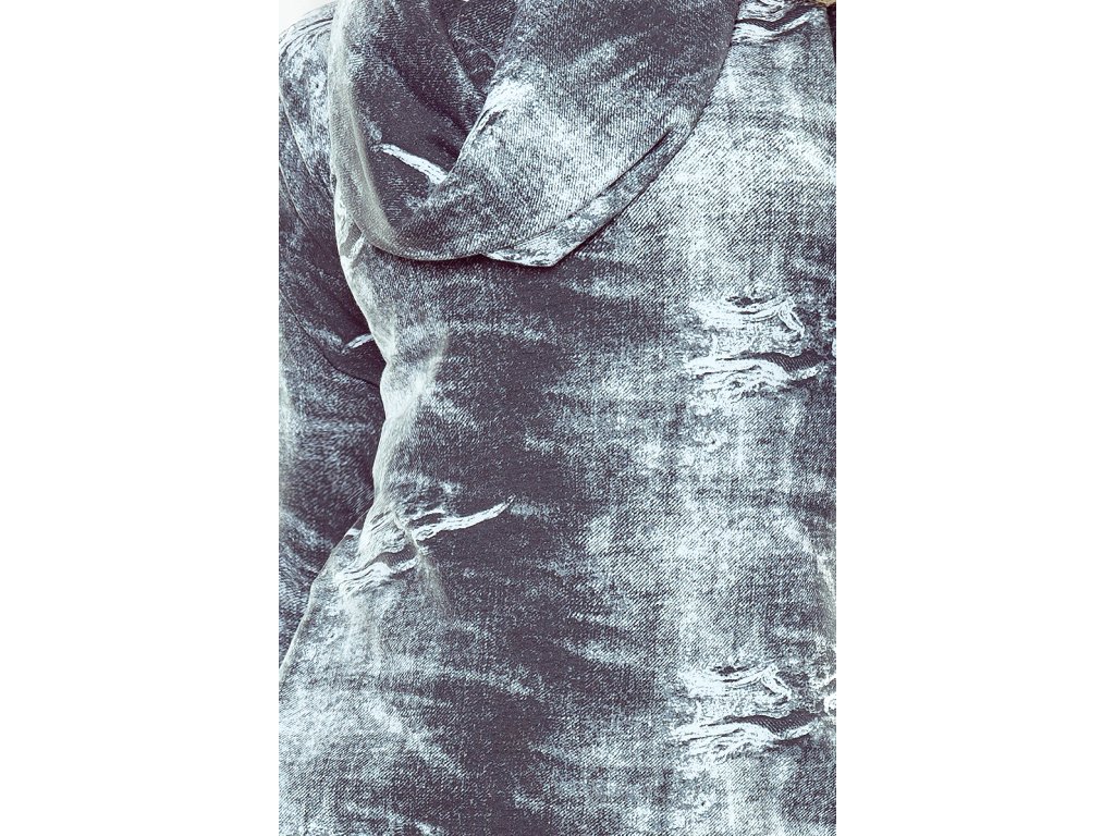 Šaty s límcem Lorie šedé