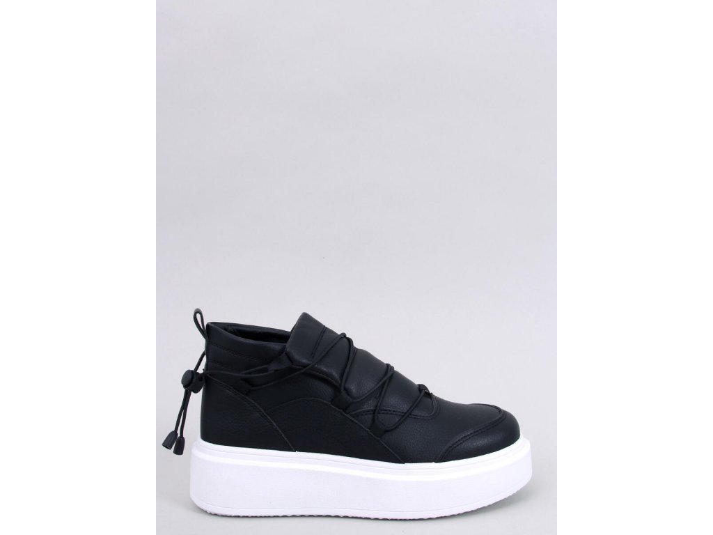 Sneakers na vysoké podrážce Perdita černé