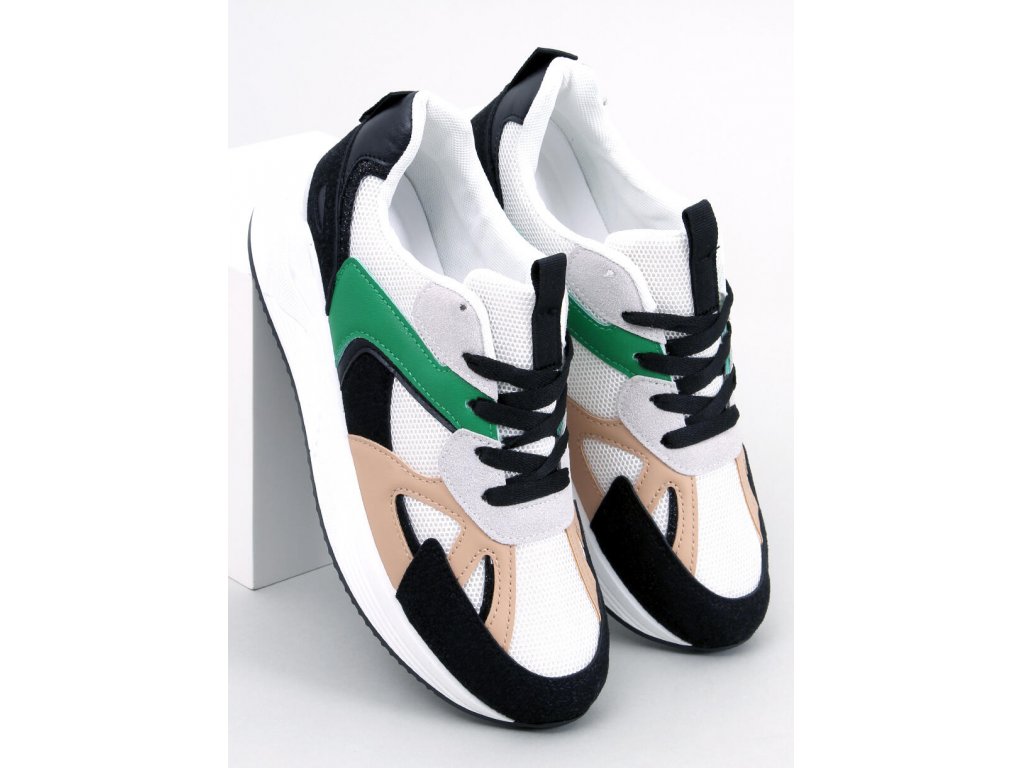 Sportovní boty Donalda černé/zelené