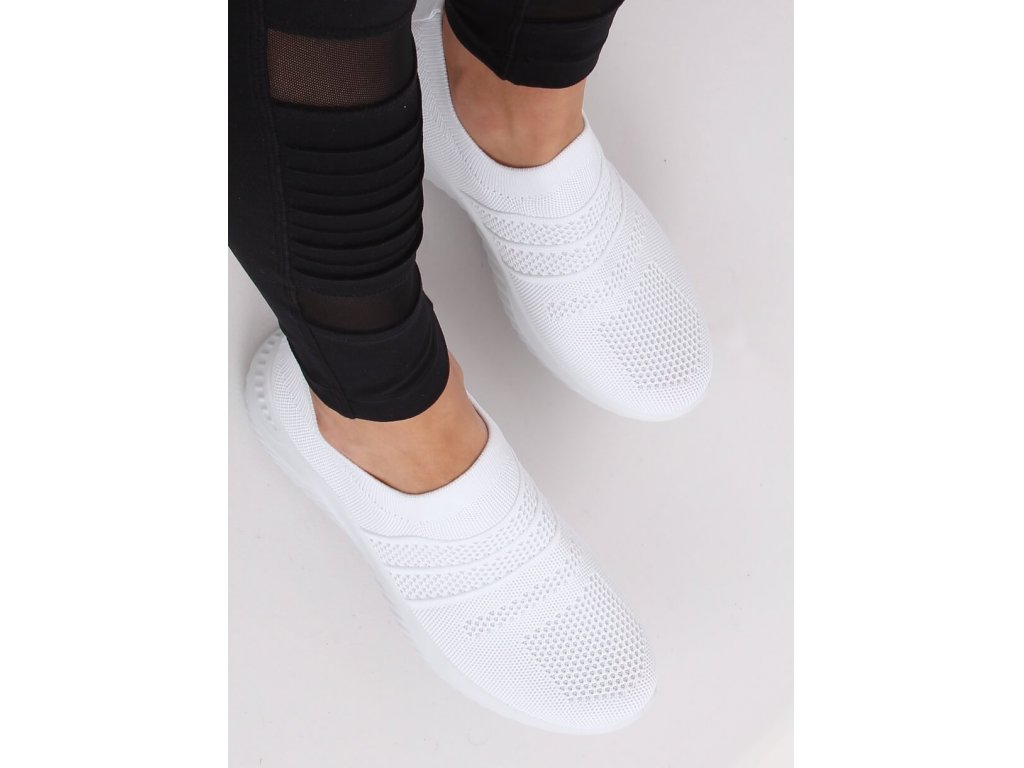 Sportovní nazouvací boty Imogen bílé