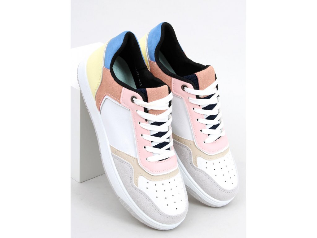 Sportovní sneakers Julie bílé/růžové