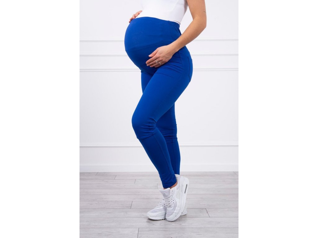 Těhotenské kalhoty Arden královsky modré