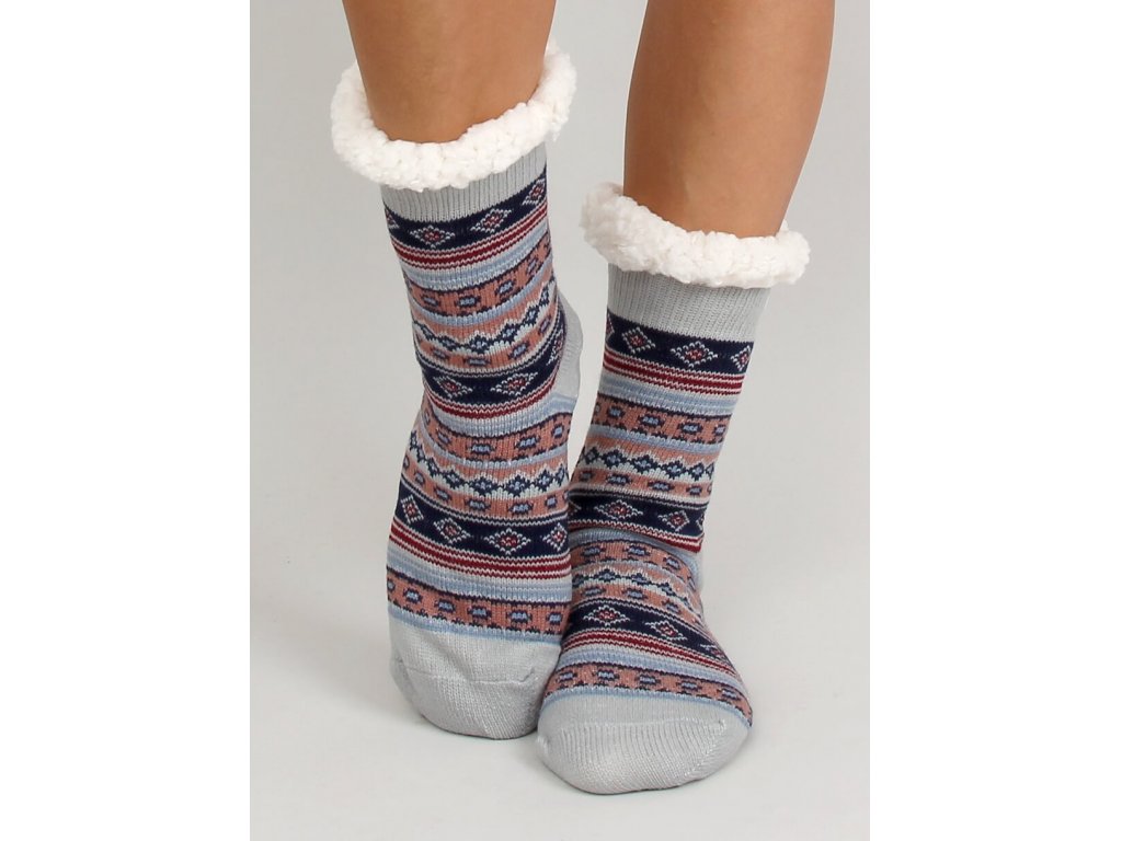 Teplé vánoční ponožky s beránkem Iva