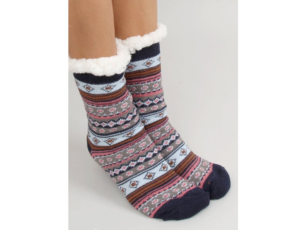 Teplé vánoční ponožky s beránkem Rachael